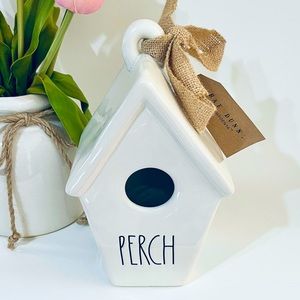 Rae Dunn Perch Birdhouse